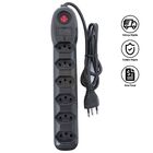 Filtro De Linha 6 Tomadas Pp 0,75, Comprimento 1 Metro