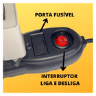 Filtro De Linha 6 Tomadas Pp 3x0,75  Comprimento 3 Metros 255