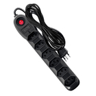 Filtro De Linha 6 Tomadas Pp 3x0,75  Comprimento 3 Metros 255