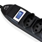 Filtro De Linha 6 Tomadas Preto Multilaser Wi221