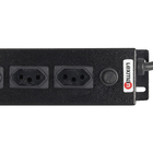 Filtro de Linha 8 Tomadas 1,5 Metros Metálico Preto Lexman