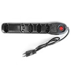 Filtro De Linha Bivolt 5 Tomadas 3x0,75mm 1,00m Preto Liege