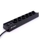 Filtro De Linha Com 6t Fl-61bk C3tech