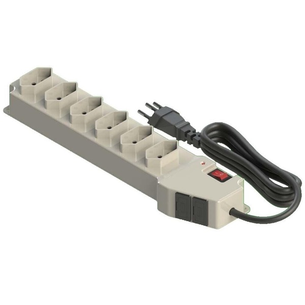 Filtro De Linha Com Dps 7,5 Ka 100-240vca Branco