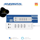 Filtro De Linha Inteligente Wi-fi Novadigital Usb Tipo C