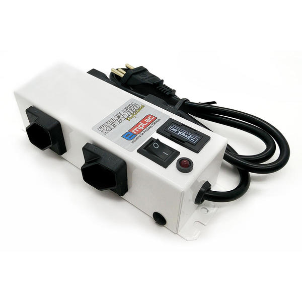 Filtro De Linha Profissional Metálico 4 Tomadas 10a Bivolt Ca