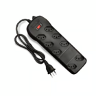 Filtro De Linha Qualitronix 6 Tomadas Bivolt Preto - Qfl6