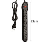 Filtro De Linha Qualitronix 6 Tomadas Bivolt Preto - Qfl6