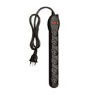 Filtro De Linha Qualitronix 6 Tomadas Bivolt Preto - Qfl6