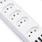 Filtro De Linha Régua Energia Extensão 4 Tomadas E 3 Usb - Br