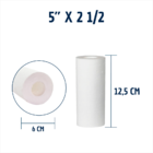 Filtro De Polipropileno, 5 X 2 1/2, Vazão Até 500 Litros/hr B