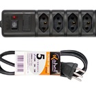 Filtro Linha 5 Tomadas Bivolt Kahel