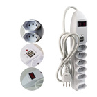 Filtro Linha 6 Tomadas E 2 Entradas Usb - Wi251 - Multilaser