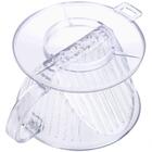 Filtro Para Café De Copo Plástico Transparente Reutilizável