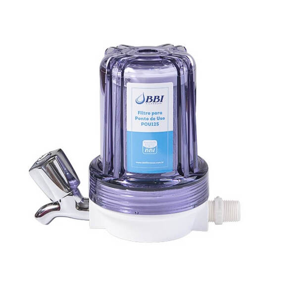 Filtro Para Ponto De Uso Bbi Transparente F125tr/comp Com Tor