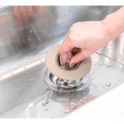 Filtro Para Ralo De Pia Cozinha Trium Protetor De Ralo Bege Ou