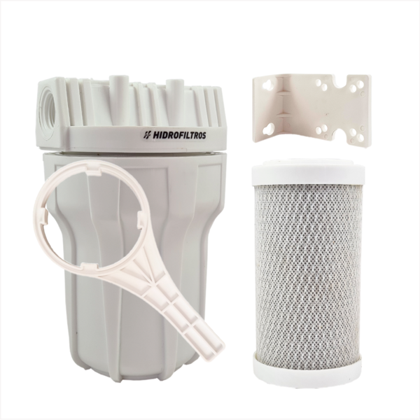 Filtro Ponto D Uso Pou 125 Branco Carvão Ativado Similar Bbi