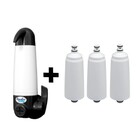 Filtro Purificador De Água 3m Aqualar Aquapurity Grafite + 03