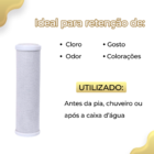Filtro Purificador Para Instalar Embaixo Da Pia 1/2 Cinza