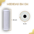 Filtro Purificador Para Instalar Embaixo Da Pia 1/2 Cinza