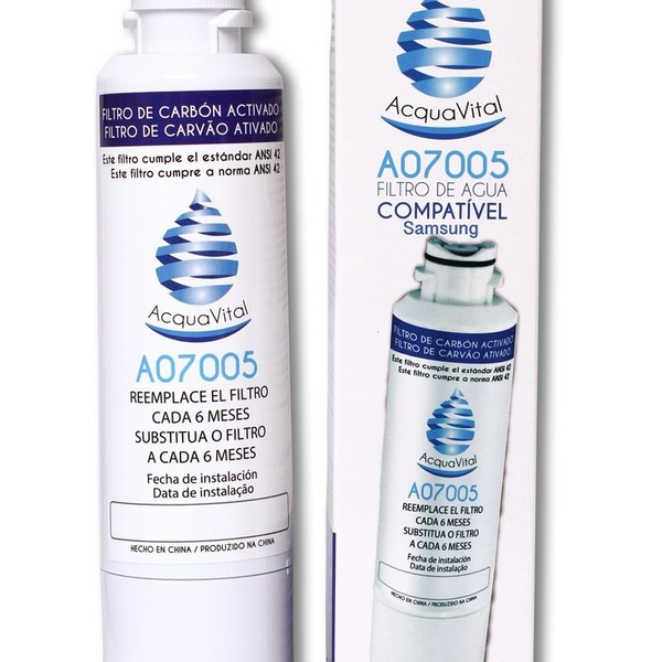 Filtro Refil Interno Acqua Vital A07005 Para Geladeira Refrig