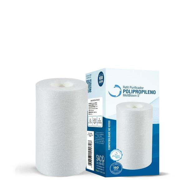 Filtro Refil Polipropileno Meltblown 5” (sem Acabamento E Sem
