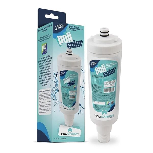 Filtro Refil Purificador De Agua Colormaq