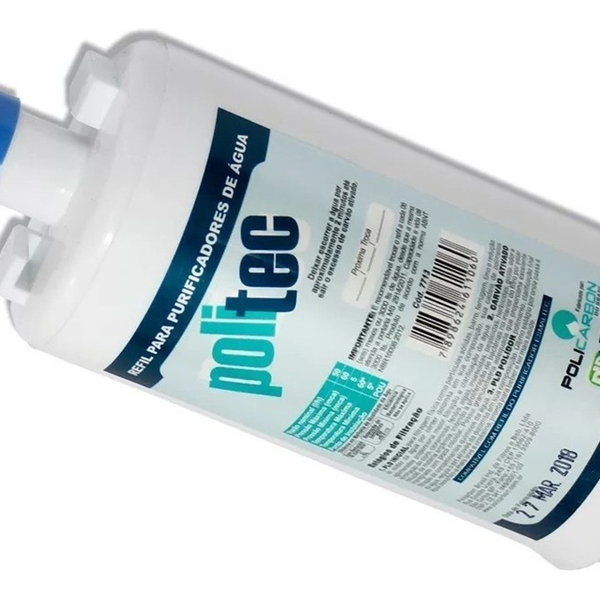 Filtro Refil Purificador Esmaltec Acqua7 Policarbon