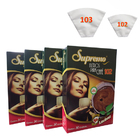 Filtros Café Cozinha Manhã Tarde E Noite Lavável Até 5x Alto