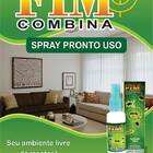 Fim Combina 120ml - Elimina Insetos Cupim Formiga Barata Traça