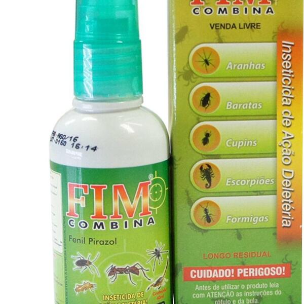 Fim Combina 40ml - Mata Insetos Cupim Formiga Barata Traça