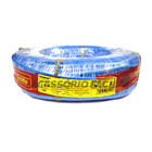 Fio Cabo Elétrico 10mm Techfio Flexível 750v Azul  Rolo Com 5