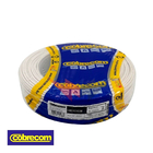 Fio Cabo Elétrico 2.5mm Cobrecom Flexível 750v Branco Rolo Co