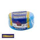 Fio Cabo Elétrico 6mm Cobrecom Flexível 750v Azul Rolo Com 10