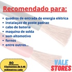 Fio Cabo Flexivel 16mm Rolo 100mts Vermelho