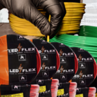 Fio Cabo Flexivel 2,5mm Rolo 100 Metros Preto LEDFLEX