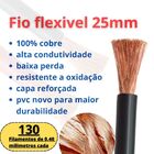 Fio Cabo Flexivel 25mm Rolo 100mts 100% Cobre Conduprime Verde