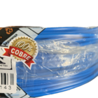 Fio Cabo Flexivel 6mm Rolo 100mts 100% Cobre Conduprime Azul