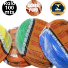 Fio Cabo Flexivel 6mm Rolo 100mts 100% Cobre Conduprime Verde