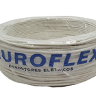 Fio Cabo Flexível Branco 4mm 100 Metros