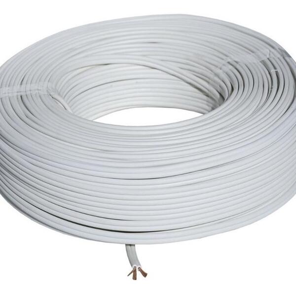 Fio Cabo Paralelo Branco Voltflex - 0,75mm / 40metros