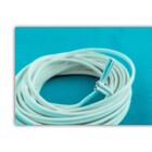 Fio Cabo Paralelo Flexível Branco 0,75mm / 10 Metros