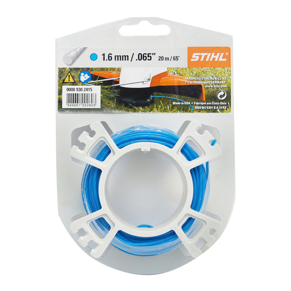 Fio de Nylon 1,4mm 20m Azul Stihl