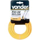 Fio de nylon para roçadeira 2 mm x 15 metros - Vonder