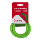 Fio de Nylon para Roçadeiras 2,5 mmx10m Branco