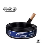 Fio Elétrico 750v Cobre Cabo Flexível 10 0mm 50 M. Lealflex -
