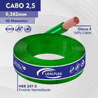 Fio Elétrico 750v Cobre Cabo Flexível 2 5mm 15 M. Lealflex -