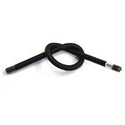 Fio Elétrico Flexível Encapado com Tecido Preto por Metro