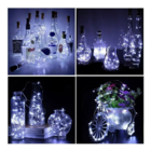 Fio Fada Cordão De Led 5m 50 Leds Fixo Pilha Pisca Pisca Bran