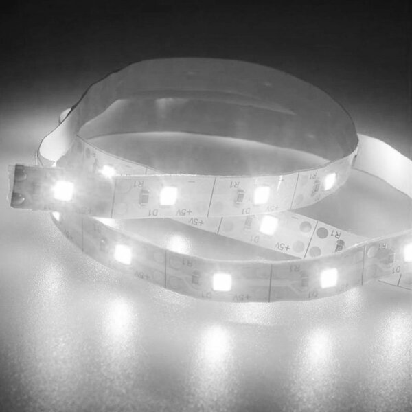 Fio Fita Led Luz Branca 120 Lâmpadas Led 2m À Pilha